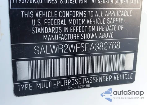 2014 Land Rover Range Rover Sport 3.0L V6 Supercharged Hse из США, поврежденный, VIN SALWR2WF5EA382768